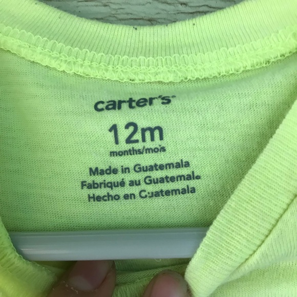 Carters Girls 12 Month T-Shirt - Picture 3 of 3